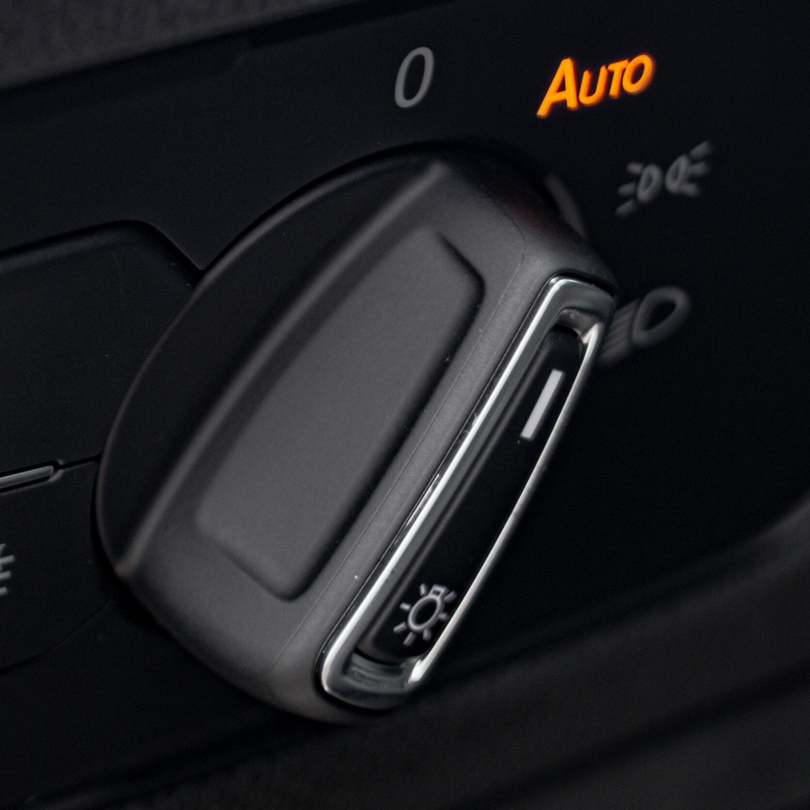 Automatische verlichting symbool